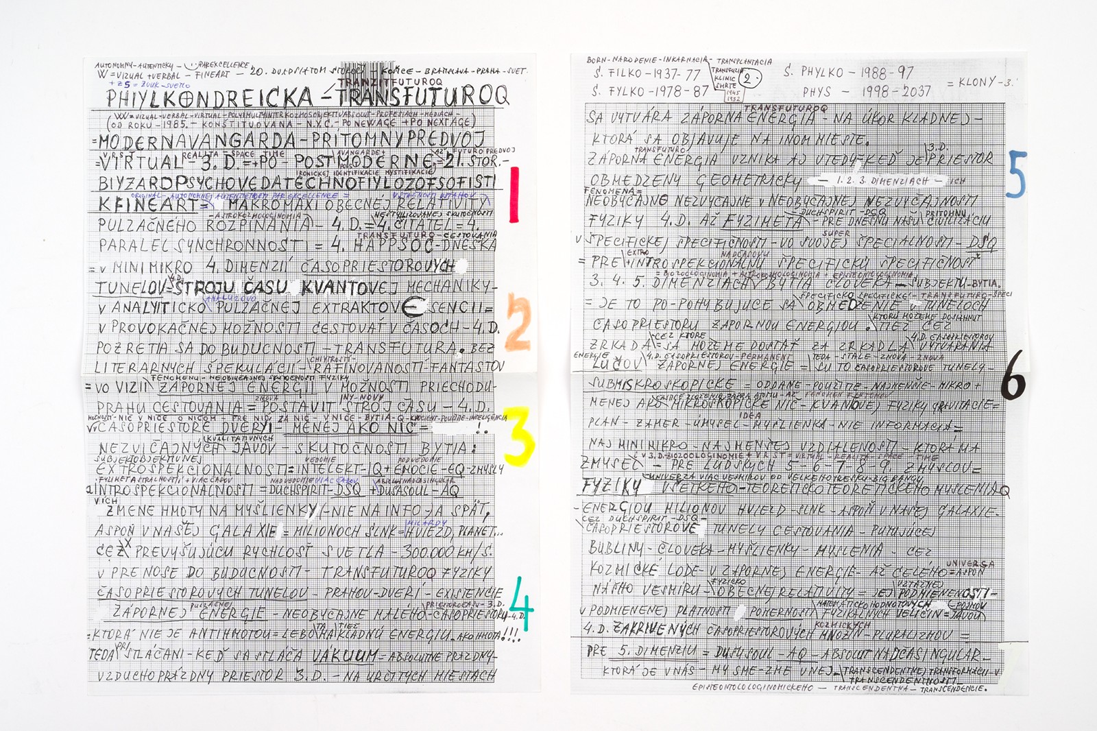 Stano Filko (1937 - 2015) SK - Computer Art