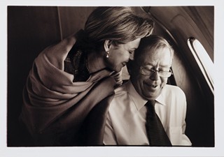 Alan Pajer (1948) a další - Václav Havel a Dagmar Havlová