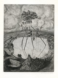 Jindřich Pileček (1944-2002) / Jiří Daníček - Bibliofilie "Plavba potopené lodi"