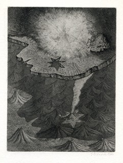 Jindřich Pileček (1944-2002) / Jiří Daníček - Bibliofilie "Plavba potopené lodi"