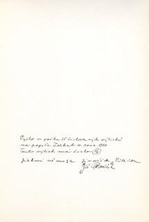 Jindřich Pileček (1944-2002) / Jiří Daníček - Bibliofilie "Plavba potopené lodi"