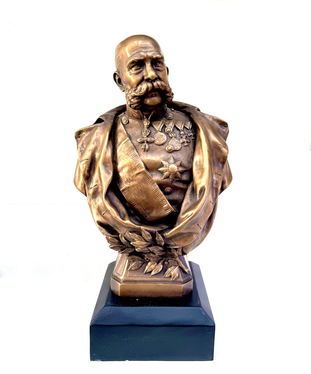 Busta císaře Františka Josefa I. - Neznámý autor