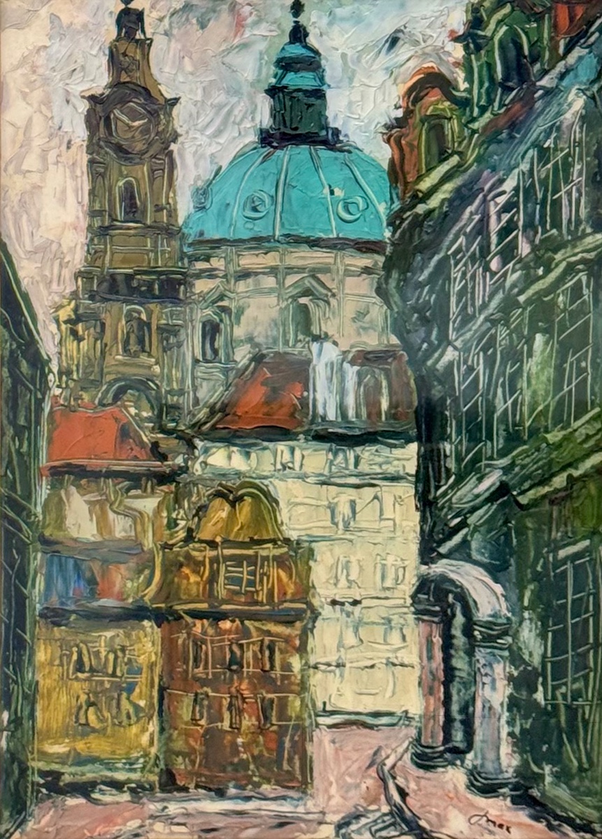 František Max (1895 – 1969) - Chrám sv. Mikuláše v Praze