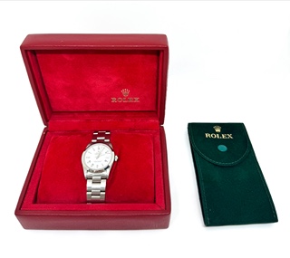 Rolex Lady-Datejust 26 – bílý Roman ciferník, Oyster tah