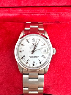 Rolex Lady-Datejust 26 – bílý Roman ciferník, Oyster tah