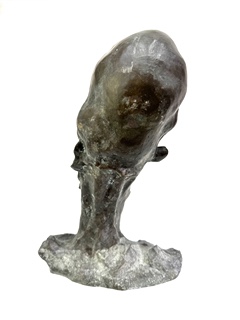 Otto Gutfreund (1889 – 1927) - Hamlet, pozdější bronzový odlitek