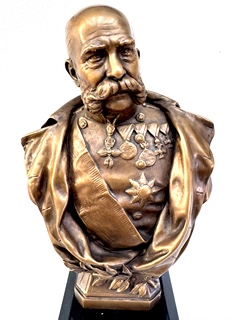 Busta císaře Františka Josefa I. - Neznámý autor