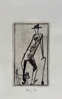 František Tichý (1896–1961) - Muž se psíkem