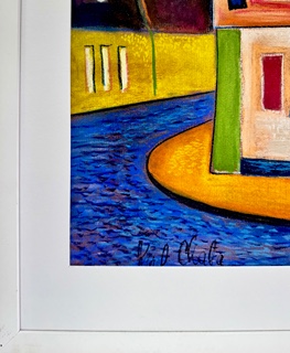 Karel Chaba (1925 - 2009) - Městská veduta