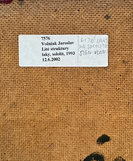 Jaroslav Vožniak (1933-2055) - Lité struktury