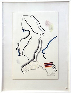 Čeněk Pražák (1914 – 1996) - Kompozice Paar 1981