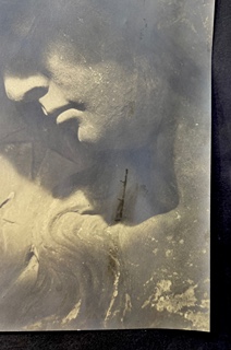 Josef Sudek (1896 - 1976) - Busta Anny Svídnické z triforia Katedrály svatého Víta v Praze