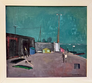 František Říha (1910 - 1986) - Vltavské nábřeží