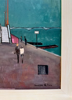 František Říha (1910 - 1986) - Vltavské nábřeží