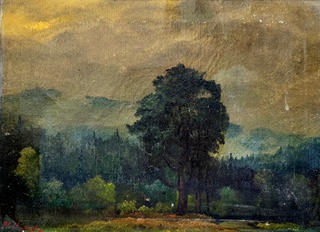 Otakar Nejedlý (1883 – 1957) - V horách po dešti