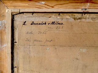 Josef Písecký (1878 - 1954) - Dvoreček v Milnu