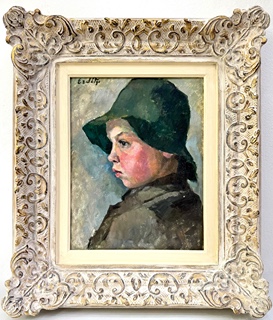 Vojtěch Erdélyi (1891 – 1955) - Chlapec v zeleném klobouku