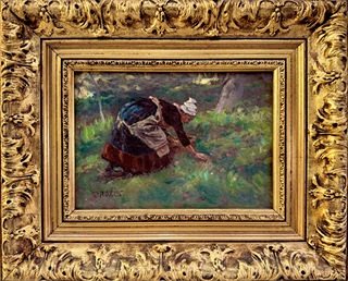 Václav Brožík (1851 - 1901) - Venkovanka