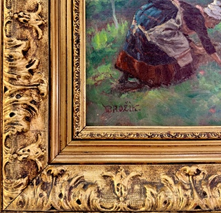 Václav Brožík (1851 - 1901) - Venkovanka