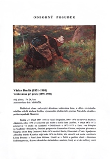 Václav Brožík (1851 - 1901) - Venkovanka