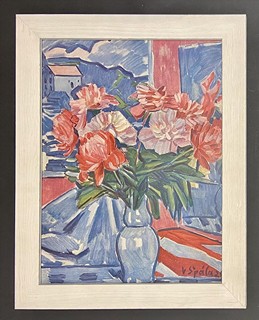 Václav Špála (1885 - 1946) - Kytice pivoněk