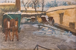 Janko Alexy (1894 - 1970) - Na dvoře