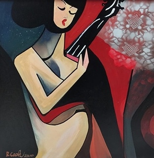 Robert Cook (1952) - Musician in space I