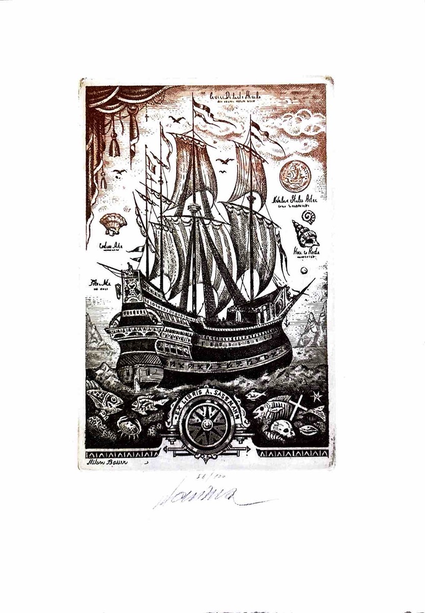Milan Bauer (1960) - Exlibris