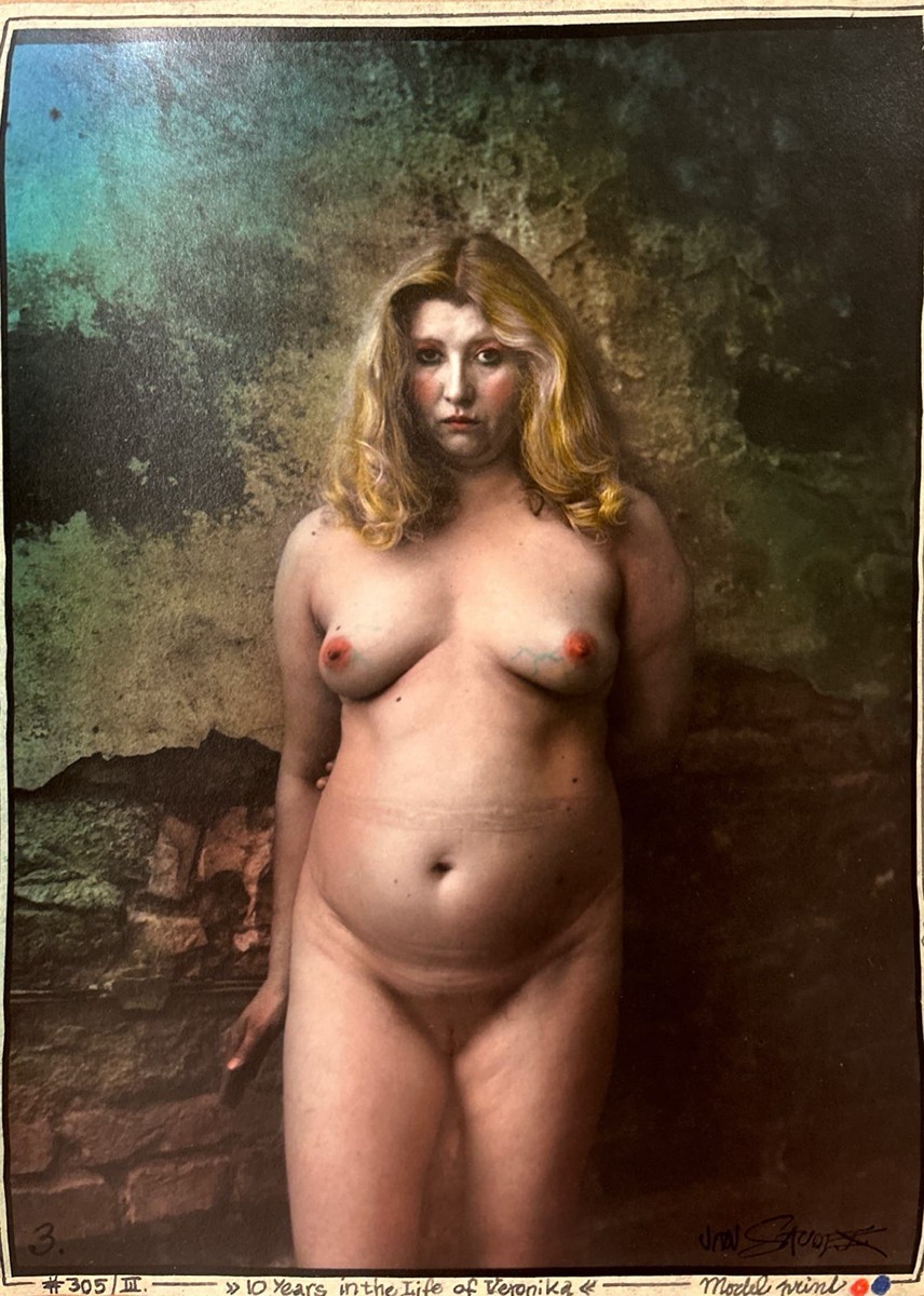 Jan Saudek (1935) - 10 let v životě Veroniky (z cyklu ČAS)