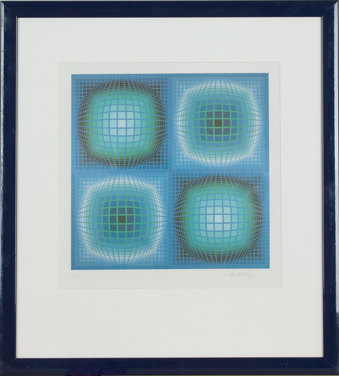 Victor Vasarely (1906 - 1997) - Kompozice