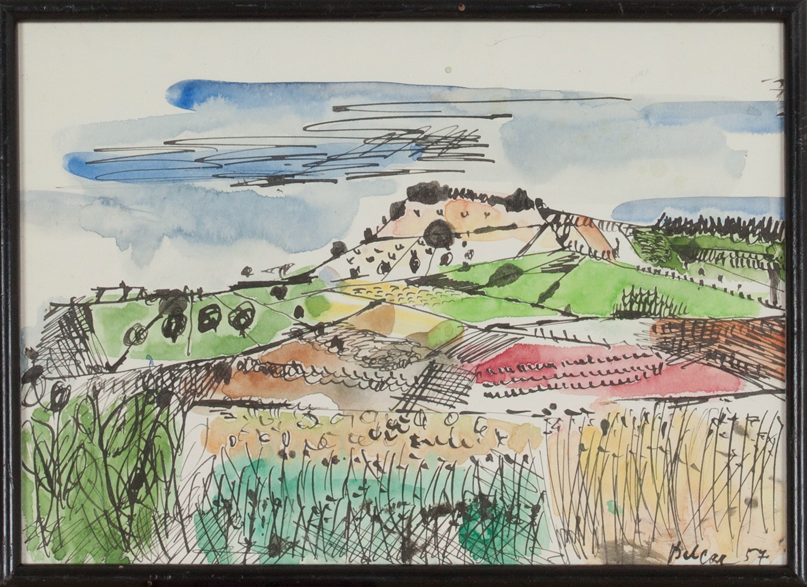 Jiří Balcar (1929 - 1968) - Krajina