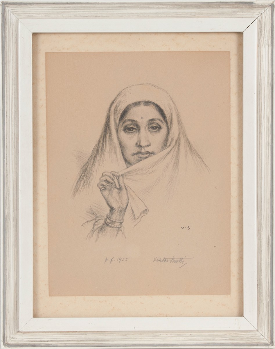 Viktor Stretti (1878-1957) - Dívka Orient