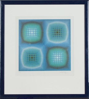 Victor Vasarely (1906 - 1997) - Kompozice