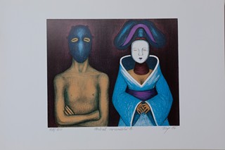 Jaroslav Róna (1957) - Portrét manželů B.
