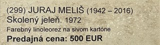 Meliš Juraj - Skolený jeleň