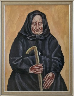 Zmeták Ernest - Portrét starej ženy