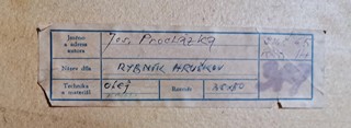 Procházka Josef - Rybník Hruškov
