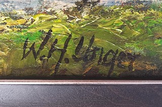 Unger Wolfgang Heinz - Birken am Rapsfeld