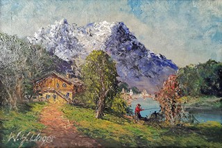 Unger Wolfgang Heinz - Angler an Walchensee