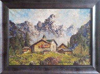 Unger Wolfgang Heinz - Berghof vor Sonnenspitze