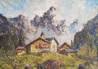 Unger Wolfgang Heinz - Berghof vor Sonnenspitze