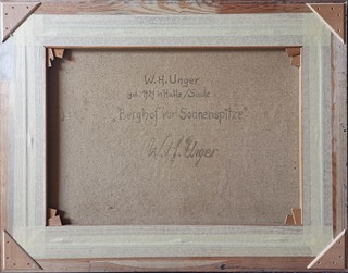Unger Wolfgang Heinz - Berghof vor Sonnenspitze