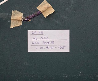 Kotík Jan - Jakási geometrie