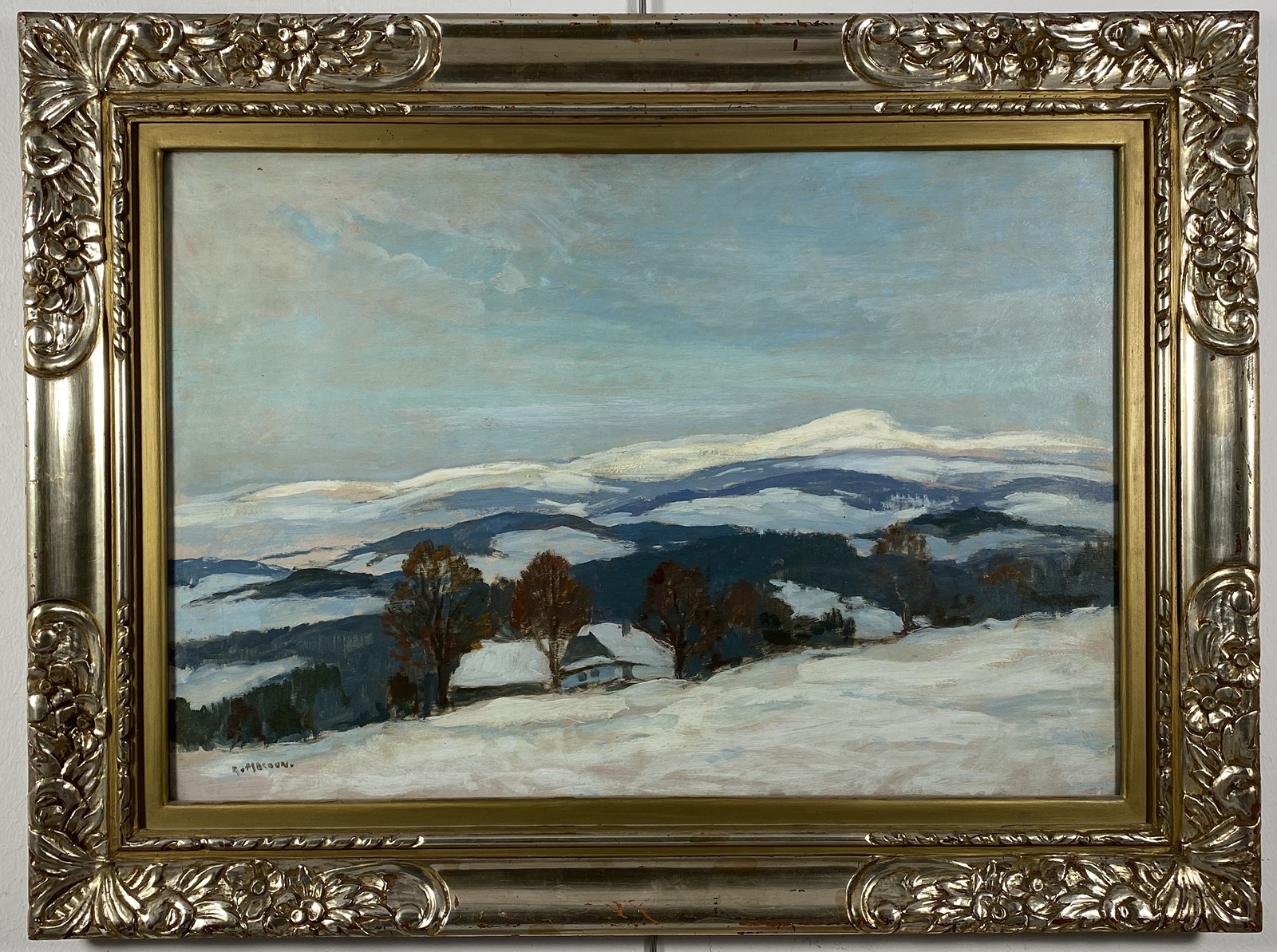 Gustav Macoun (1889 - 1934) - Zimní nálada