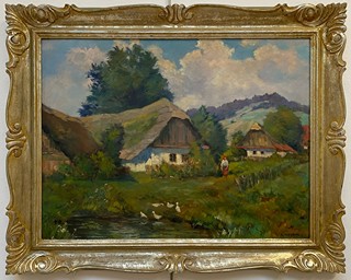 Gustav Macoun - Husy na pastvě
