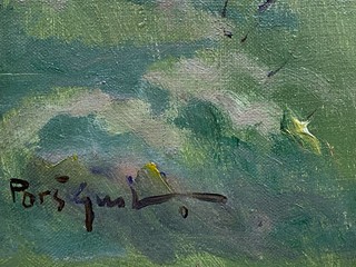 Gustav Porš - Letní nálada nad Žďárcem
