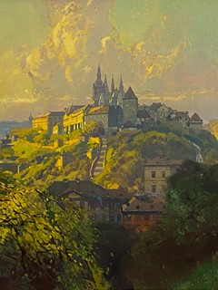 Jaroslav Šetelík - Pohled k Pražskému hradu