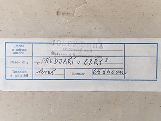 Josef Drha - Předjaří u Odry