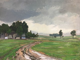 Gustav Macoun (1889 - 1934) - Cesta ke stavení