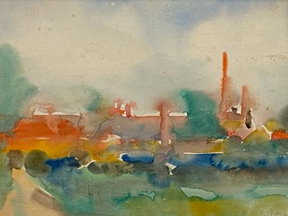 Josef Šíma (1891 - 1971) - Továrna